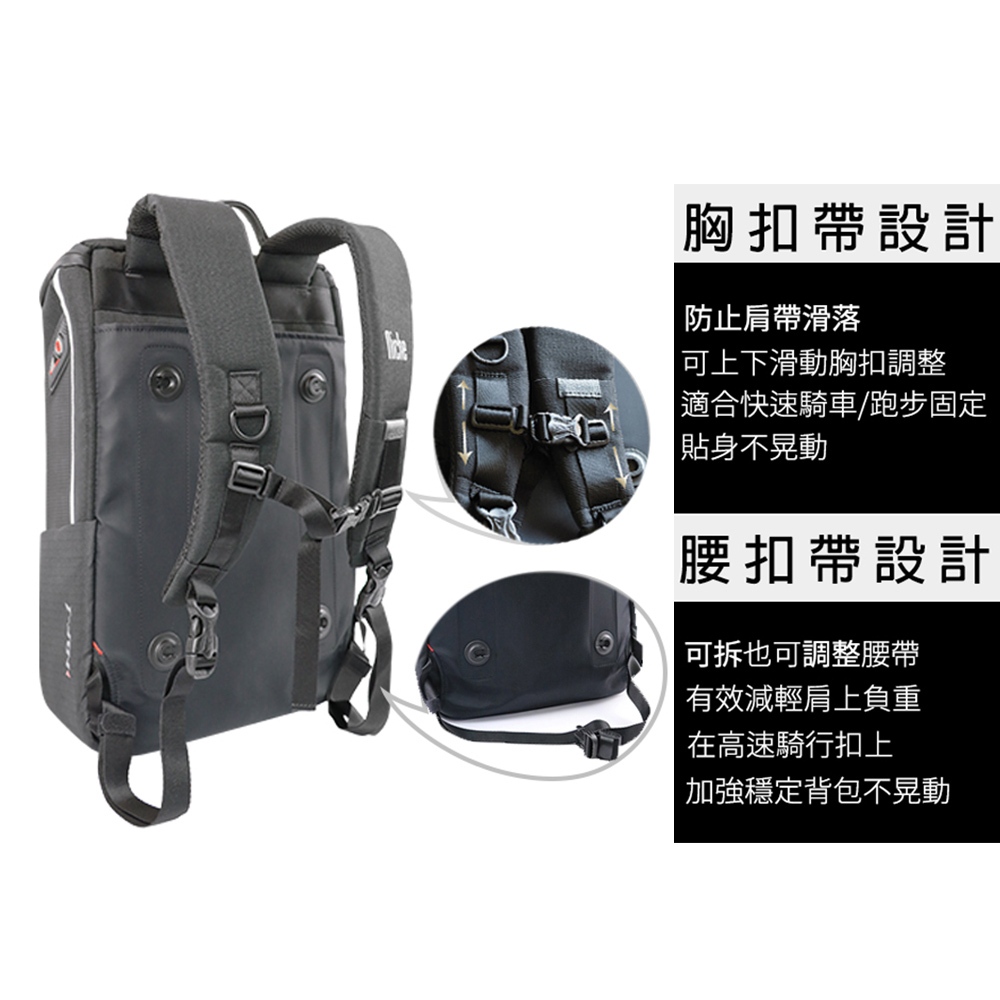 【Niche 樂奇】 重機油箱相機後背包 NDF-I 兜風包, , large