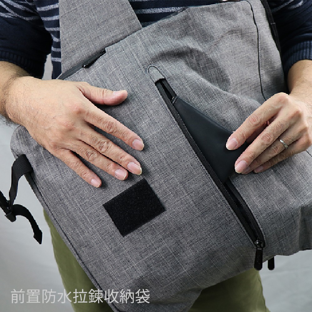 【Niche 樂奇】翻蓋式防水郵差斜肩背包 跨胸包 N-5207, , large