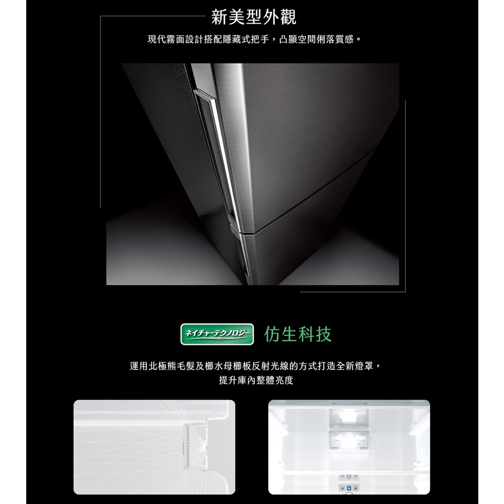 SHARP 夏普 330L 一級節能 雙門除菌離子變頻電冰箱 SJ-PX33-SL, , large