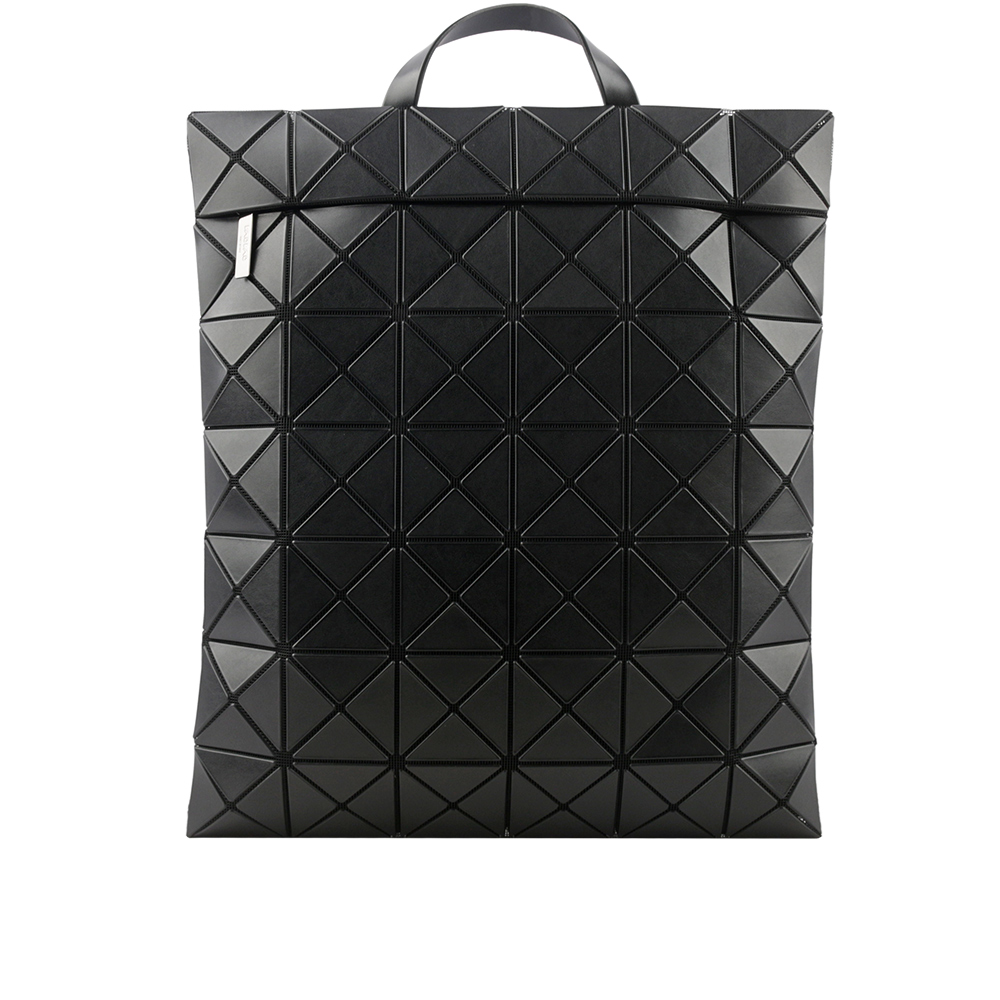 ISSEY MIYAKE BAO BAO LUCENT 啞光霧面扁形後背包/黑色, , large