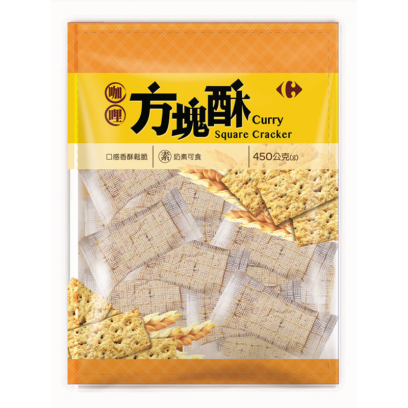 C-Curry Square Cracker, , large