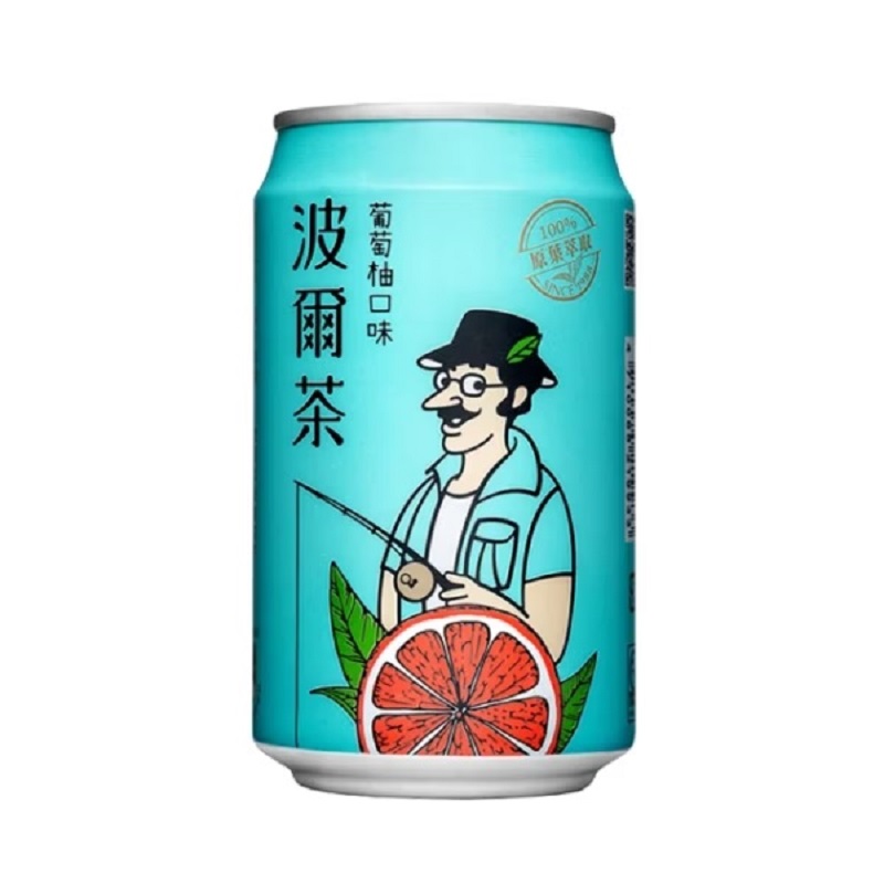 波爾茶葡萄柚口味320ml, , large