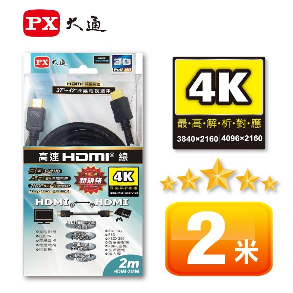 PX HDMI-2MM HDMI Video Cable, , large
