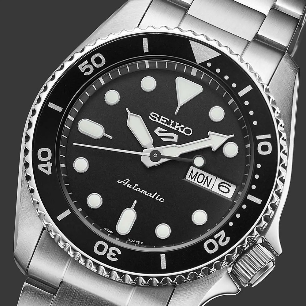 SEIKO 精工 5 Sports 系列機械錶-38mm 4R36-14B0D(SRPK29K1), , large