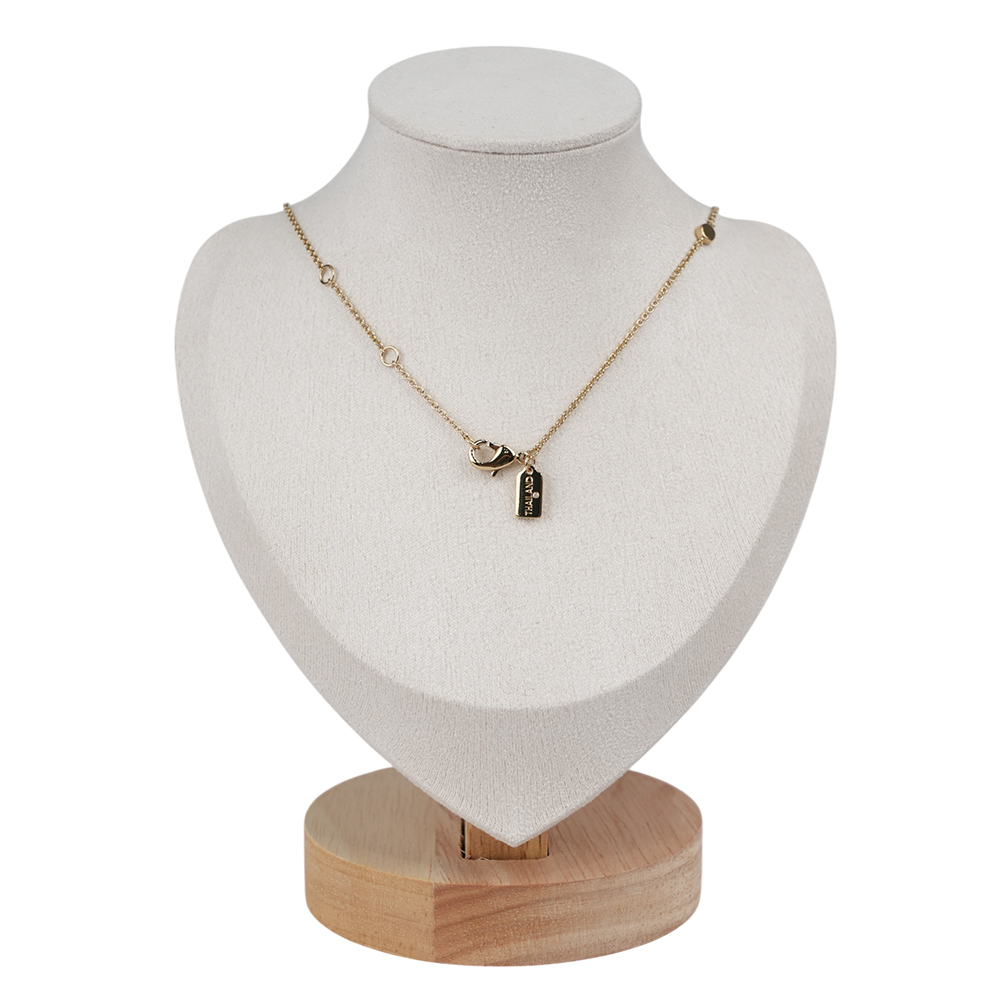 COACH Circle 彩色圓形水鑽造型項鍊/金色, , large