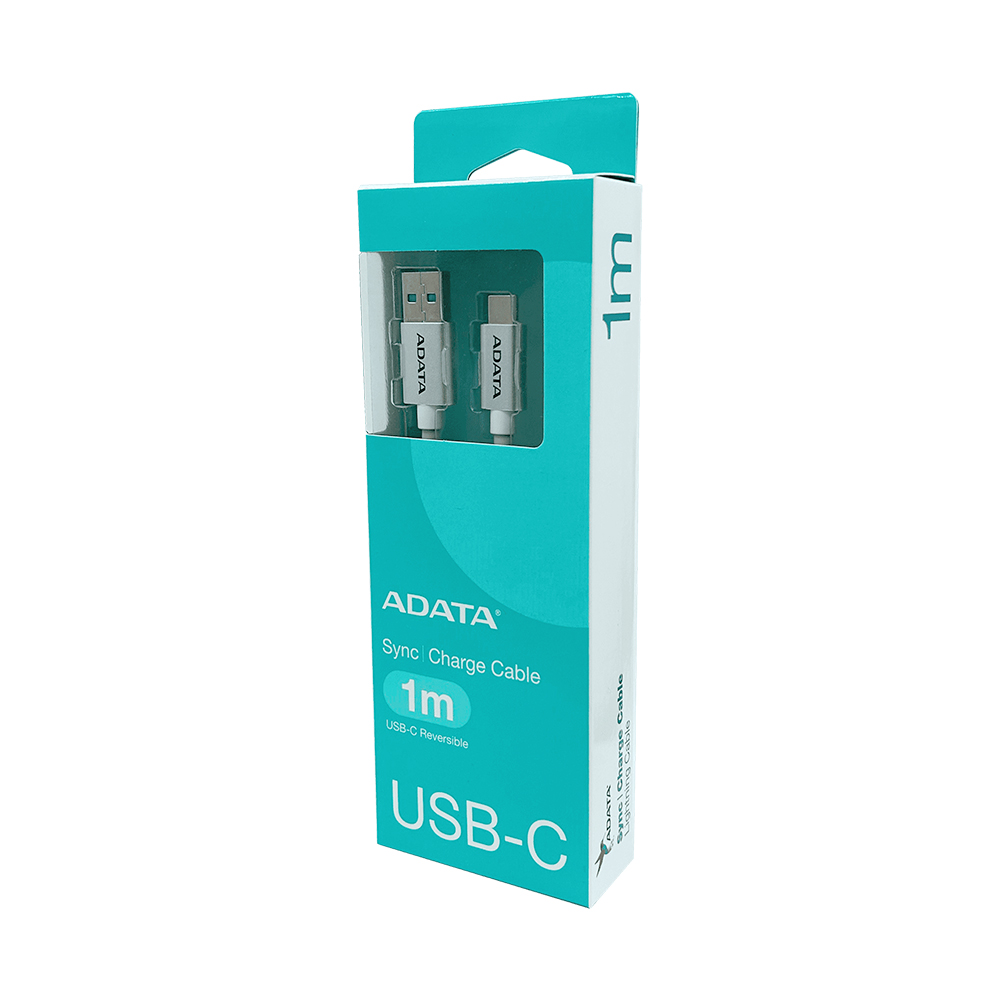【ADATA 威剛】USB-C to USB-A 3.2 Gen1 充電傳輸線 長度 100cm, , large