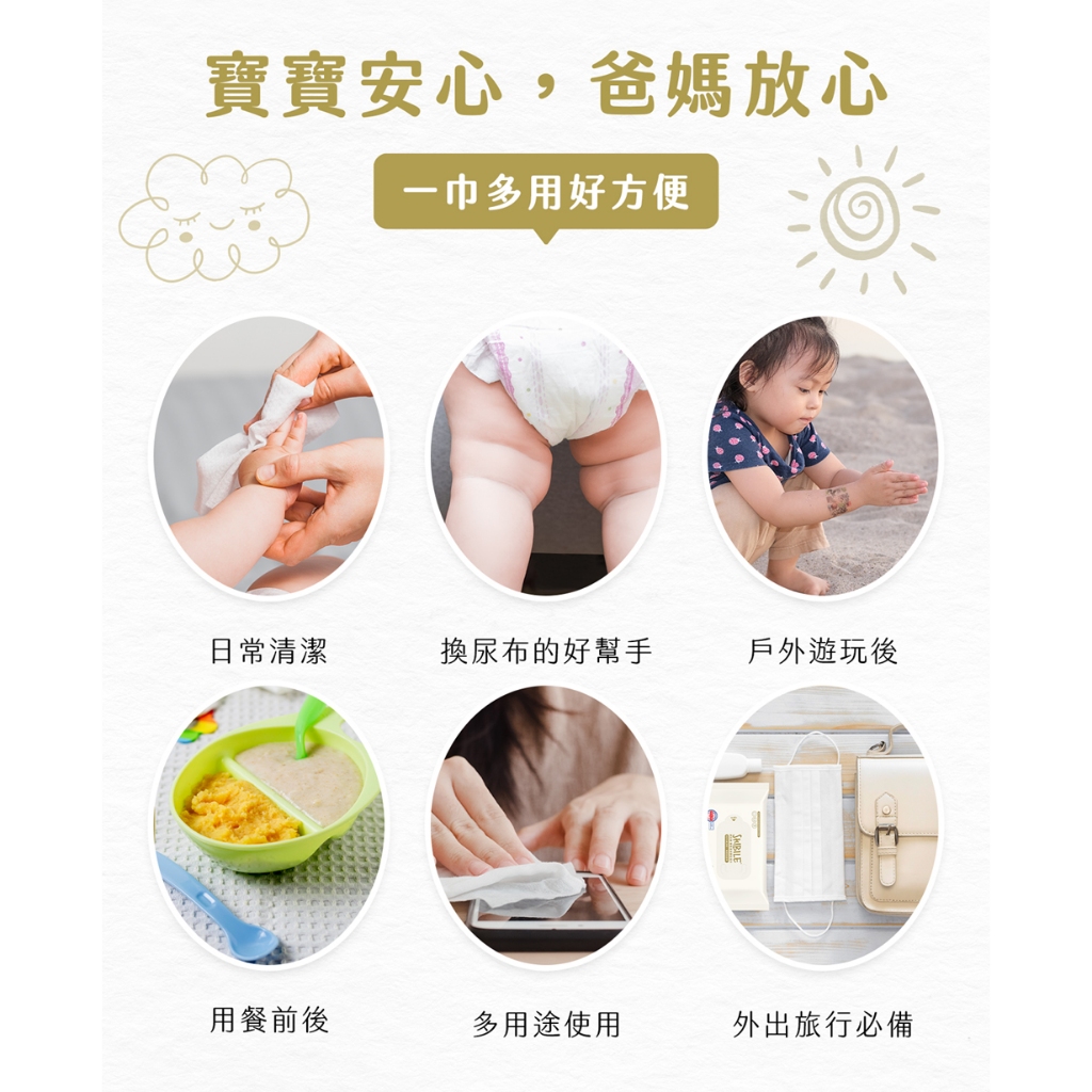 【詩比樂 SHIBILE】寶寶潔淨厚型濕紙巾70抽(規格-單包)純水濕紙巾/厚款濕紙巾/不連抽/溫和濕紙巾, , large