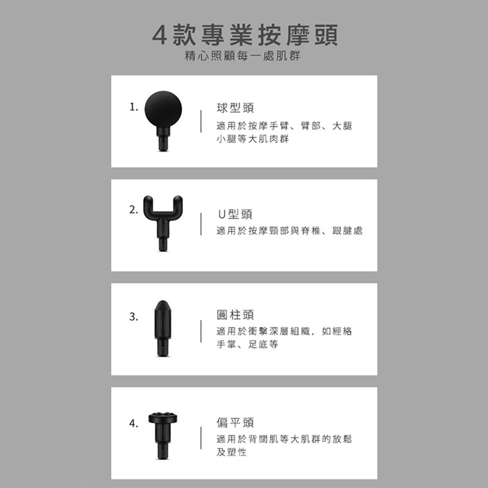 MINI 輕量型便攜隨身震動式筋膜槍, , large