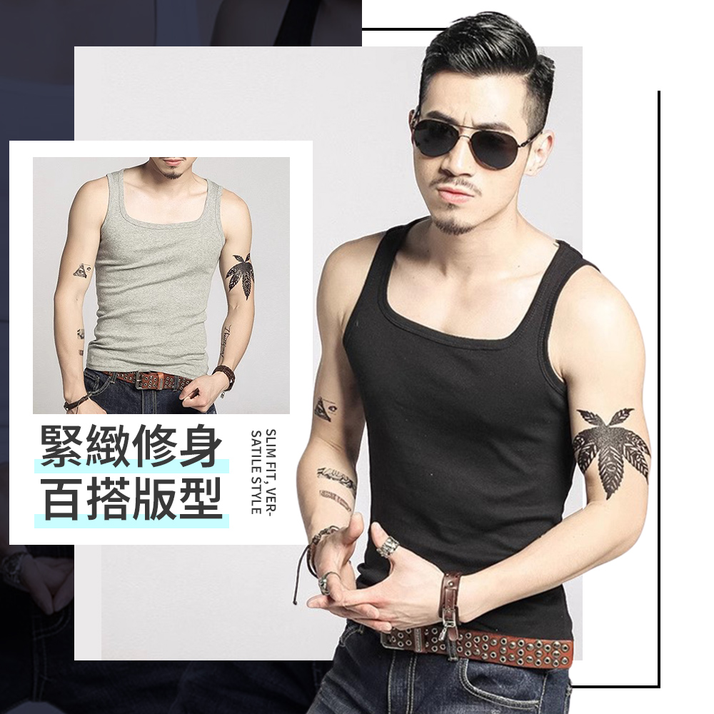 [夢巴黎] 透氣背心 內搭背心 男背心 背心 男內衣 吊嘎 男生背心 運動背心 男性內衣 排汗背心 男生衣服, , large