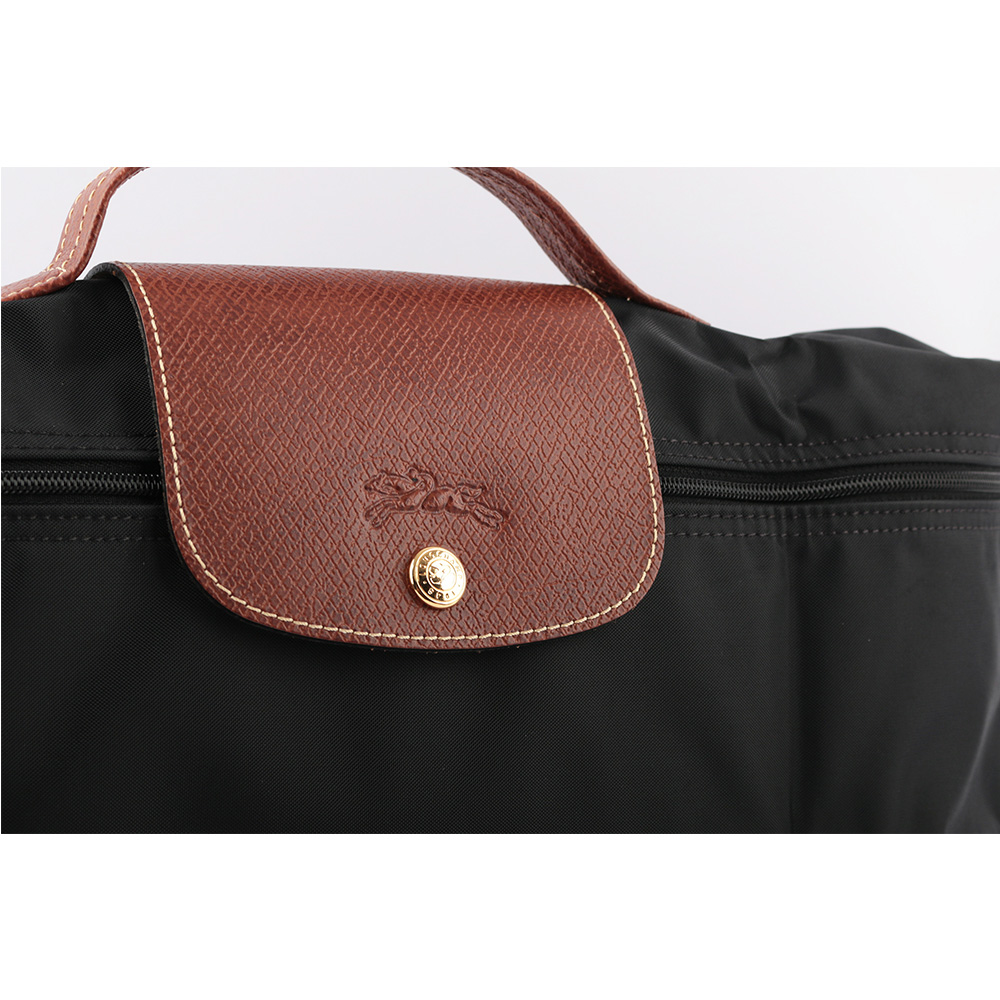 LONGCHAMP S號 LE PLIAGE手提公事包/黑色, , large