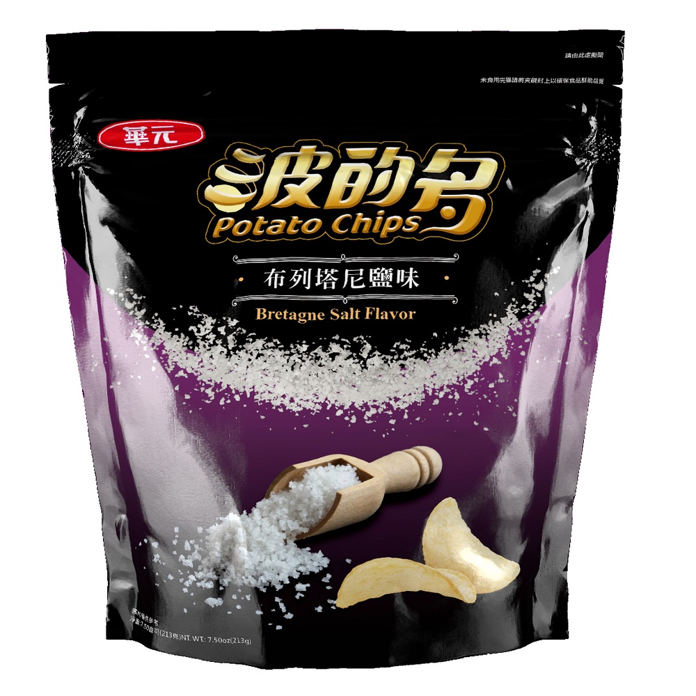 HwaYuan - Potato Chips-Bretagne Salt F, , large