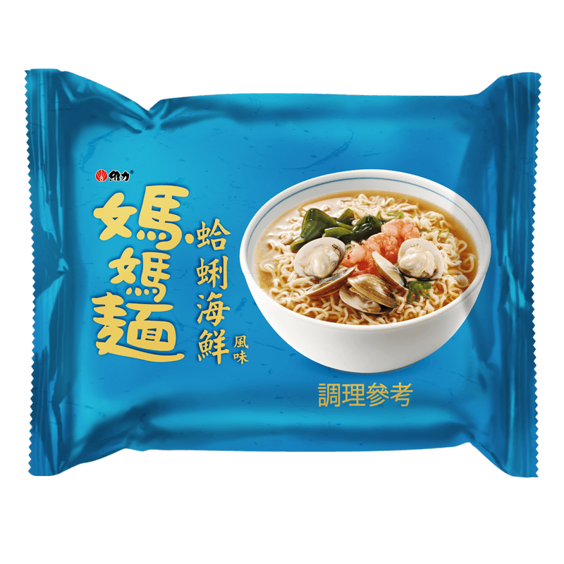 維力媽媽麵-蛤蜊海鮮(包)80g