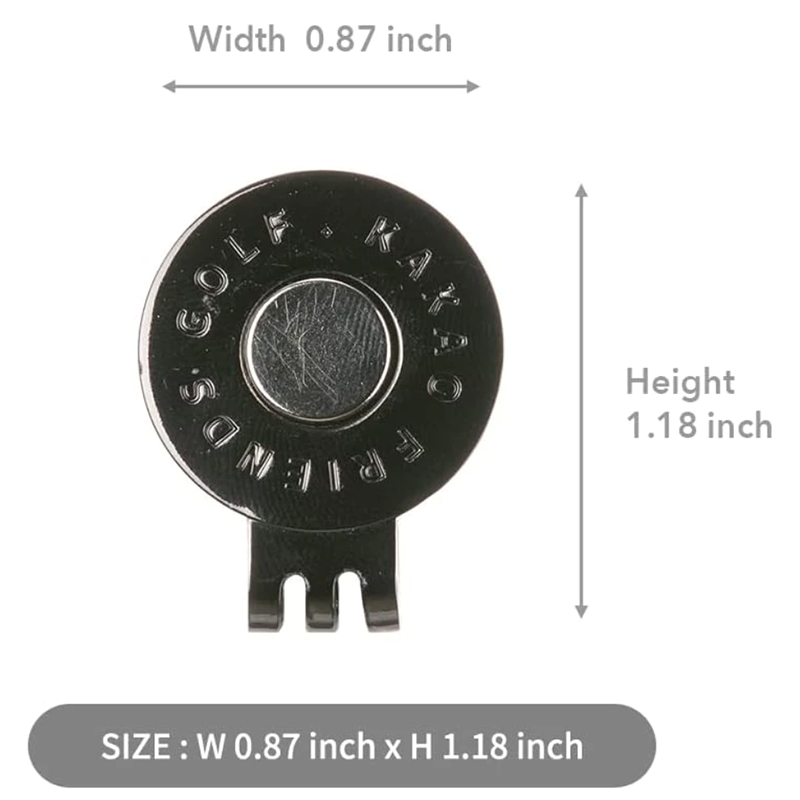 KAKAO FRIENDS Golf Ball Marker – Croco Con, , large