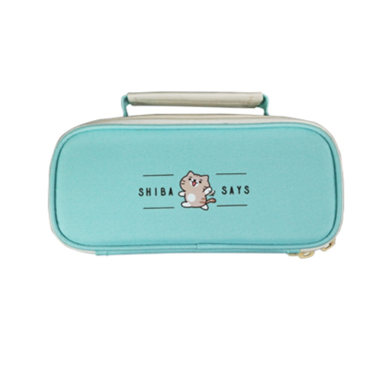 【PENROTE 筆樂】柴語錄手提筆袋 綠, , large