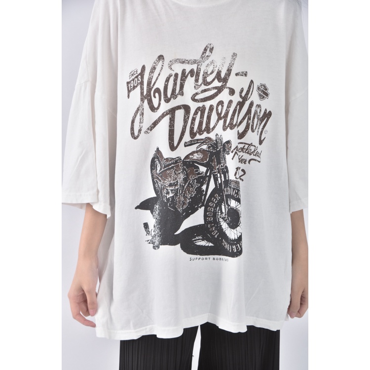 (F) seoul質感白色短袖上衣二手衣, , large