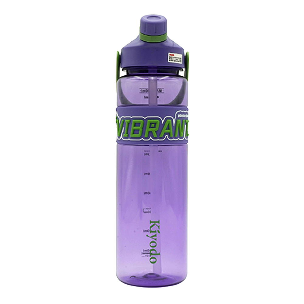 Kiyodo雙飲式水壺-1L-紫色-2支, , large