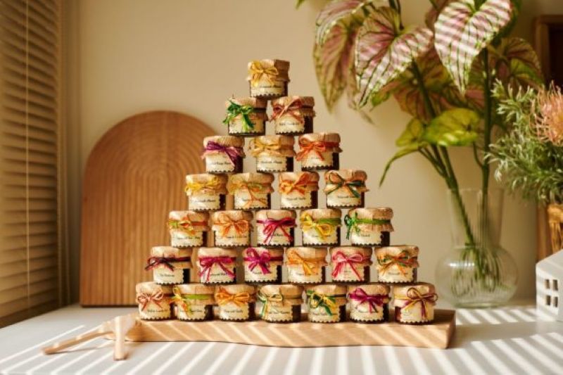 B de L 小銅鍋法式手工頂級果醬 迷你瓶3入禮盒(玫瑰花瓣、草莓薄荷胡椒、芒果香草), , large