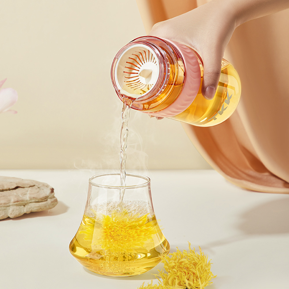 【TKK】美國進口Tritan克洛伊系列隨手杯 手提式 運動水壺550ML(直飲口設計)-青海藍, 青海藍, large