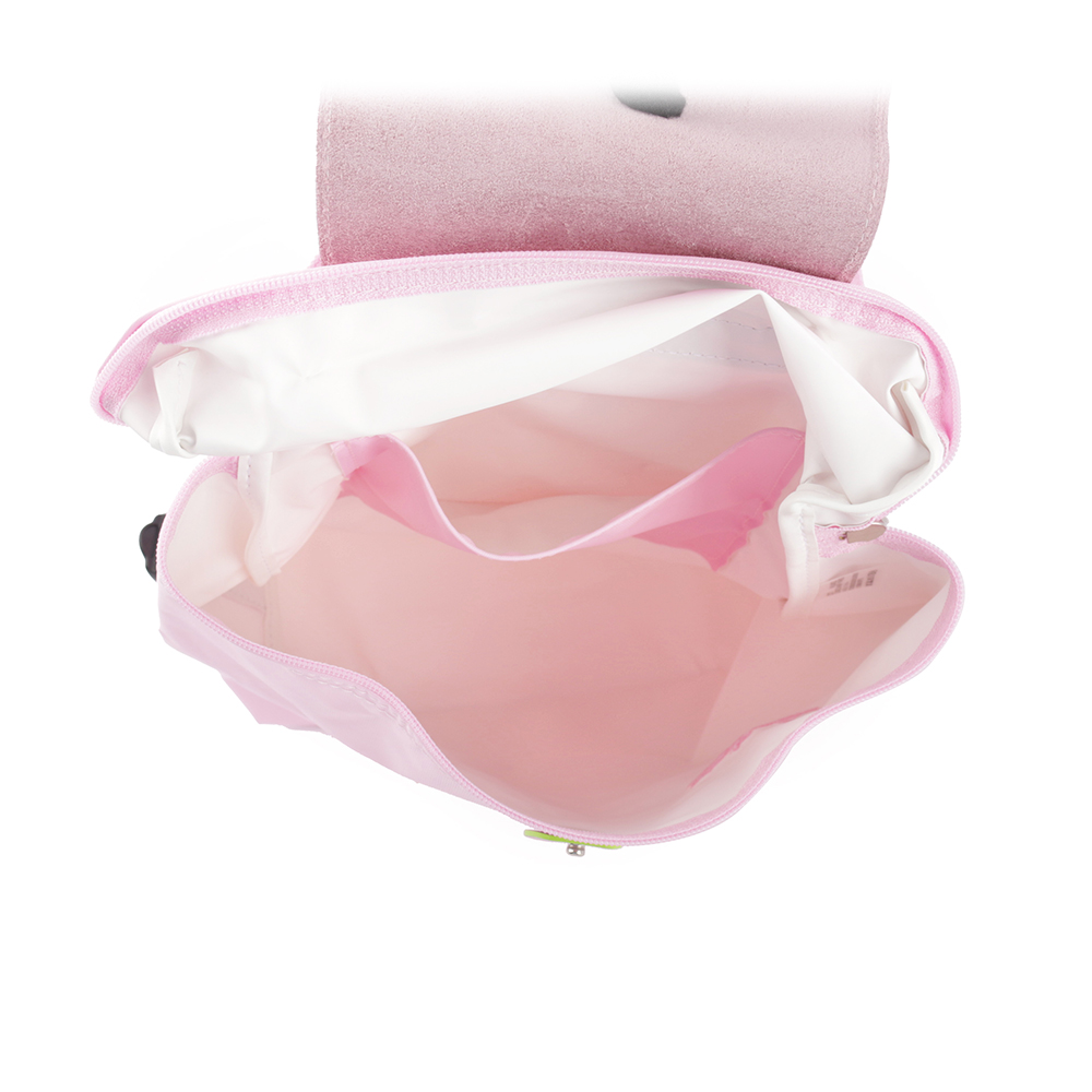LONGCHAMP LE PLIAGE GREEN再生帆布折疊後背包/粉色, , large
