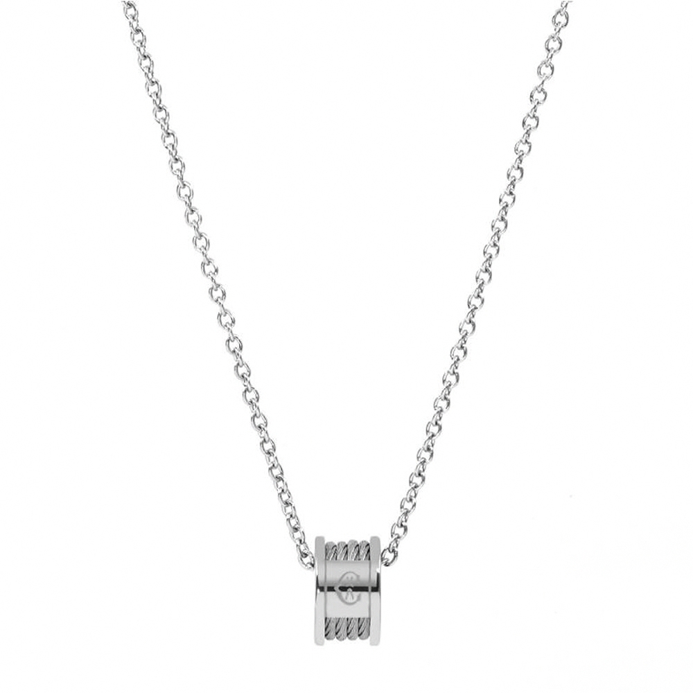 CHARRIOL 夏利豪 FOREVER 鋼索項鍊 08-101-1139-8