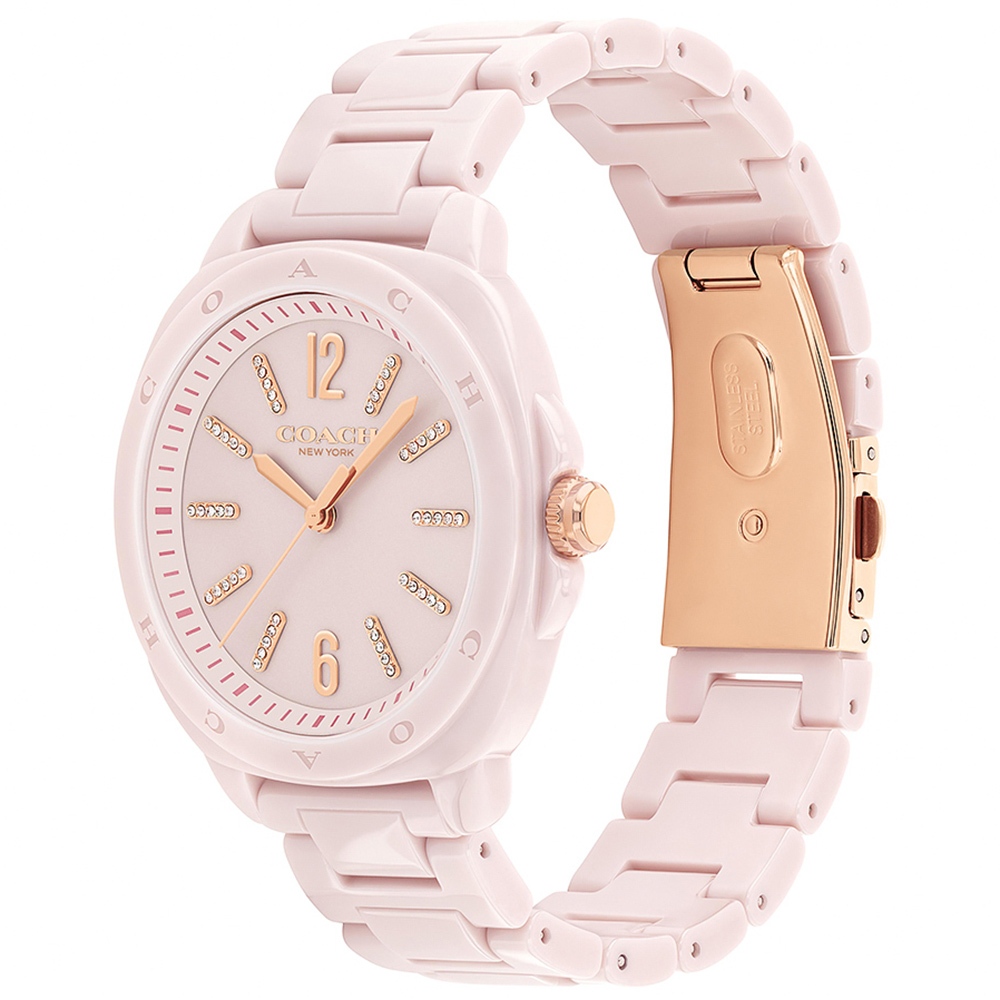 COACH Kitt 晶鑽陶瓷女錶 38mm CO14504408, , large