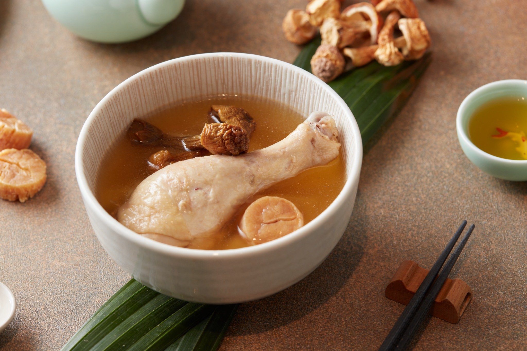 Brazilian Mushroom Chicken Soup