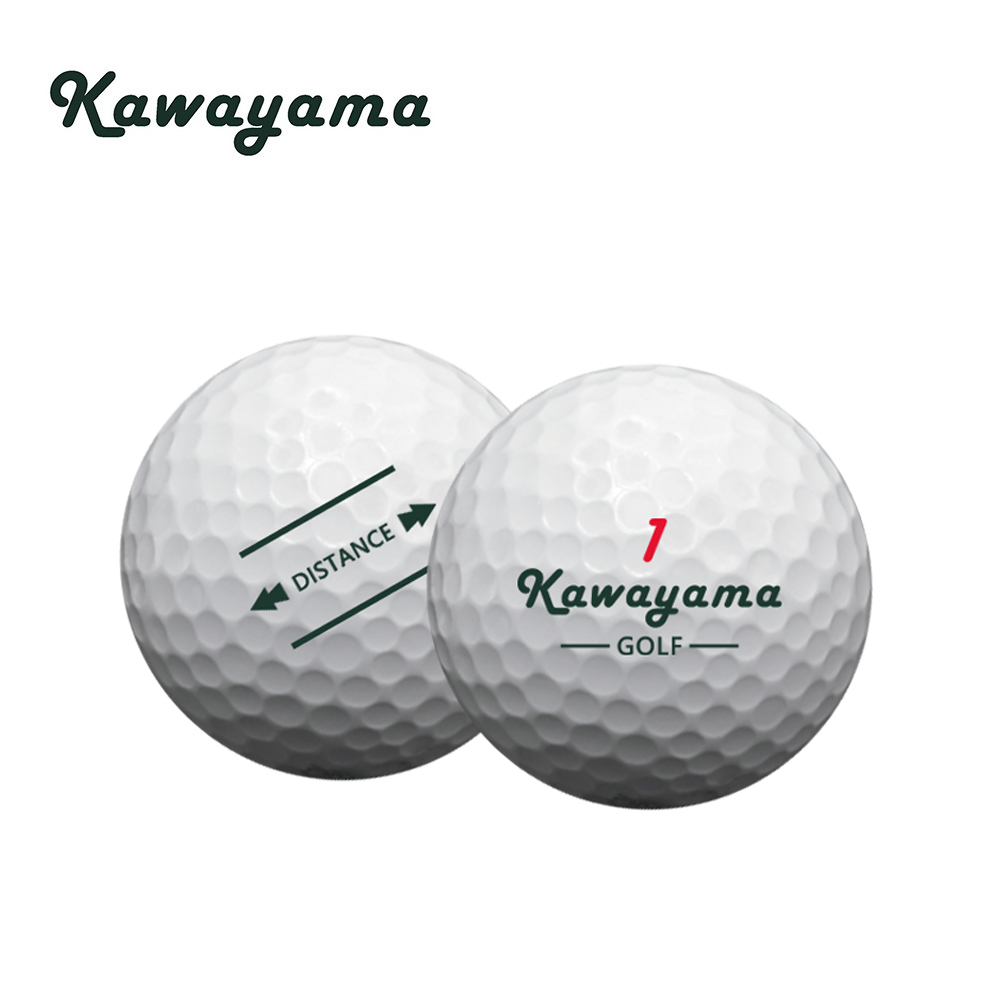 Kawayama GOLF 川山高爾夫球 (桿桿好系列) 2層球 (1打12顆), , large