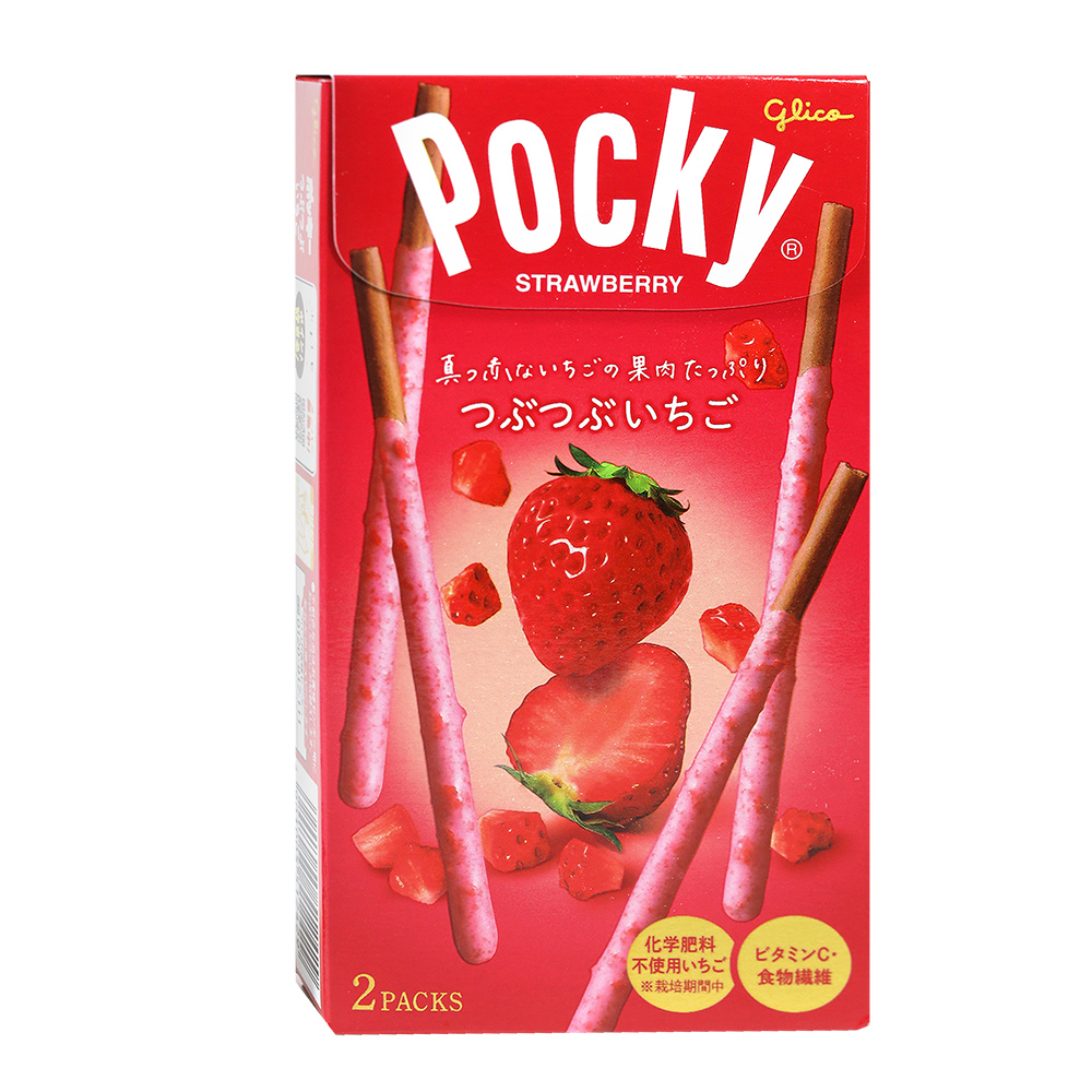 Pocky百奇 草莓粒粒巧克力棒, , large