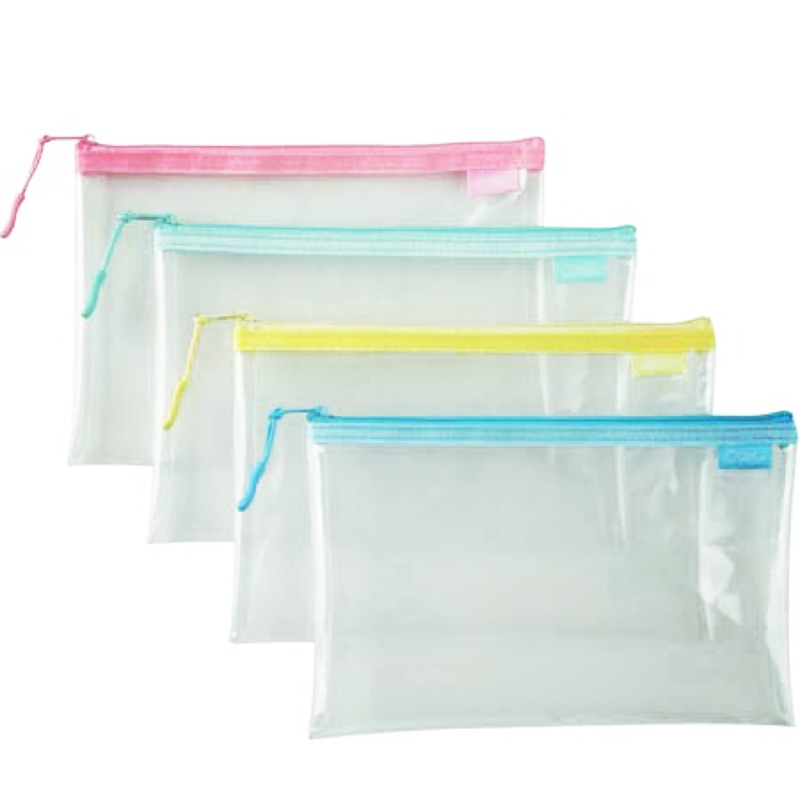 COX三燕 851H 環保透明拉鍊袋  B6*不挑色