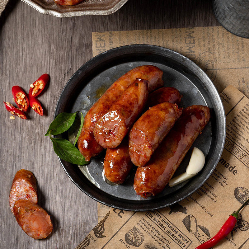 Spicy Chili Sauce Sausage, , large