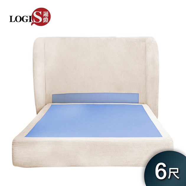 (LOGIS) 6M 雙人 捲包式加厚支撐床頭+ 床底【C008-1-6M】, , large