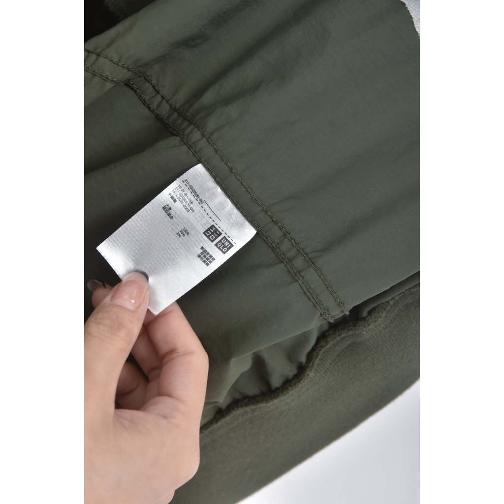 (S) uniqlo質感綠色外套二手衣, , large