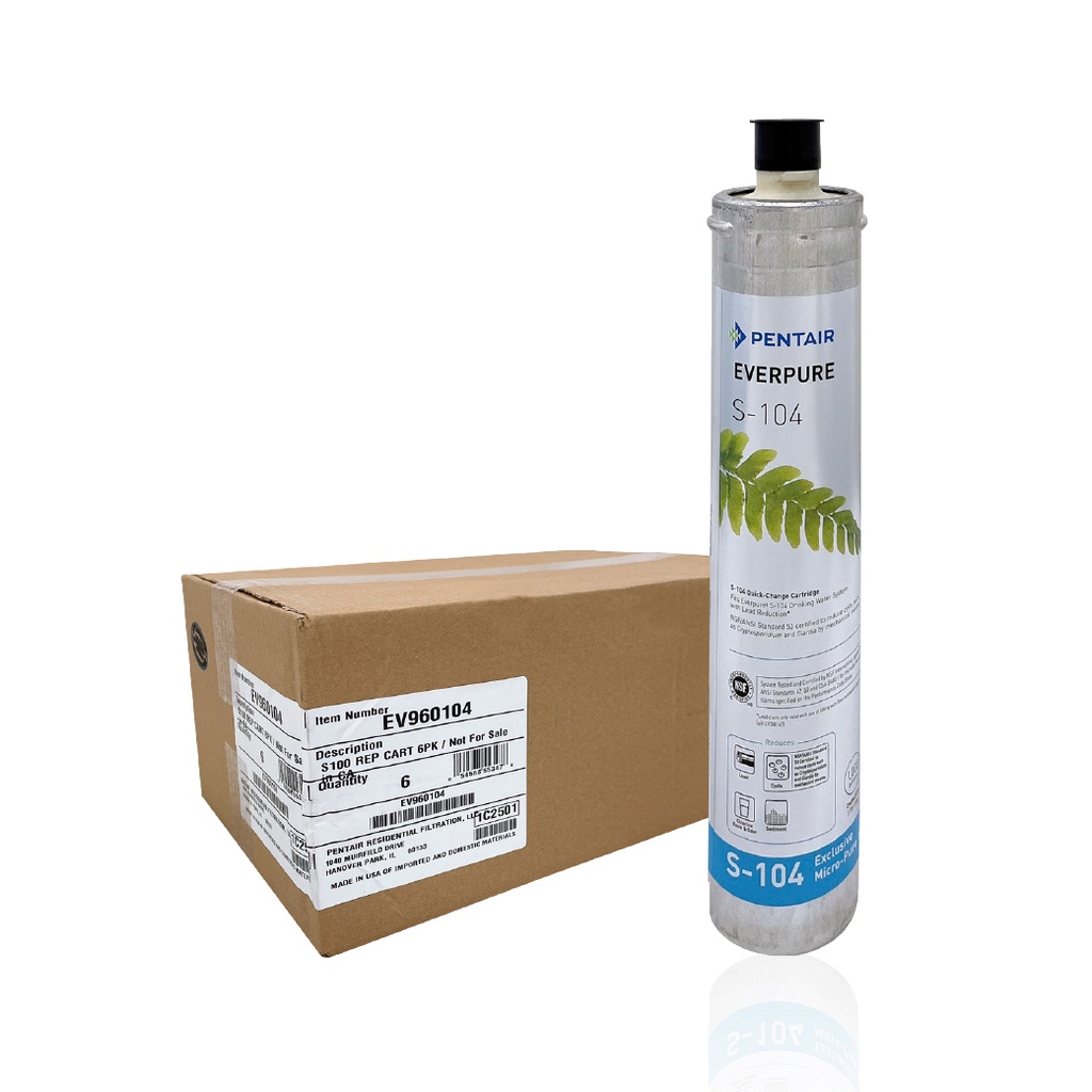 【麗水生活】EVERPURE 愛惠浦S-104愛惠浦S-104 濾心-美國原裝進口濾心 餐飲業界用濾心 箱價, , large