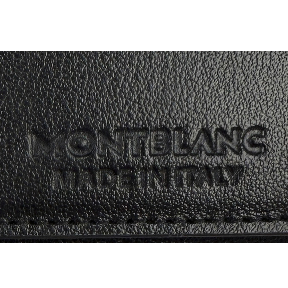 Montblanc 萬寶龍 Meisterstuck 大班系列10卡附零錢袋牛皮短夾/黑色, , large