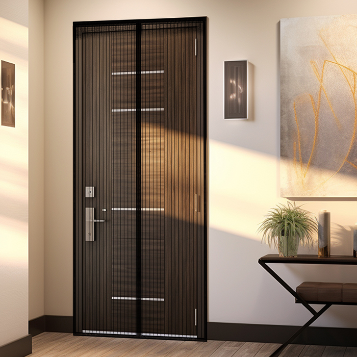 Silent Magnetic Mosquito Screen Curtain for Home, , large