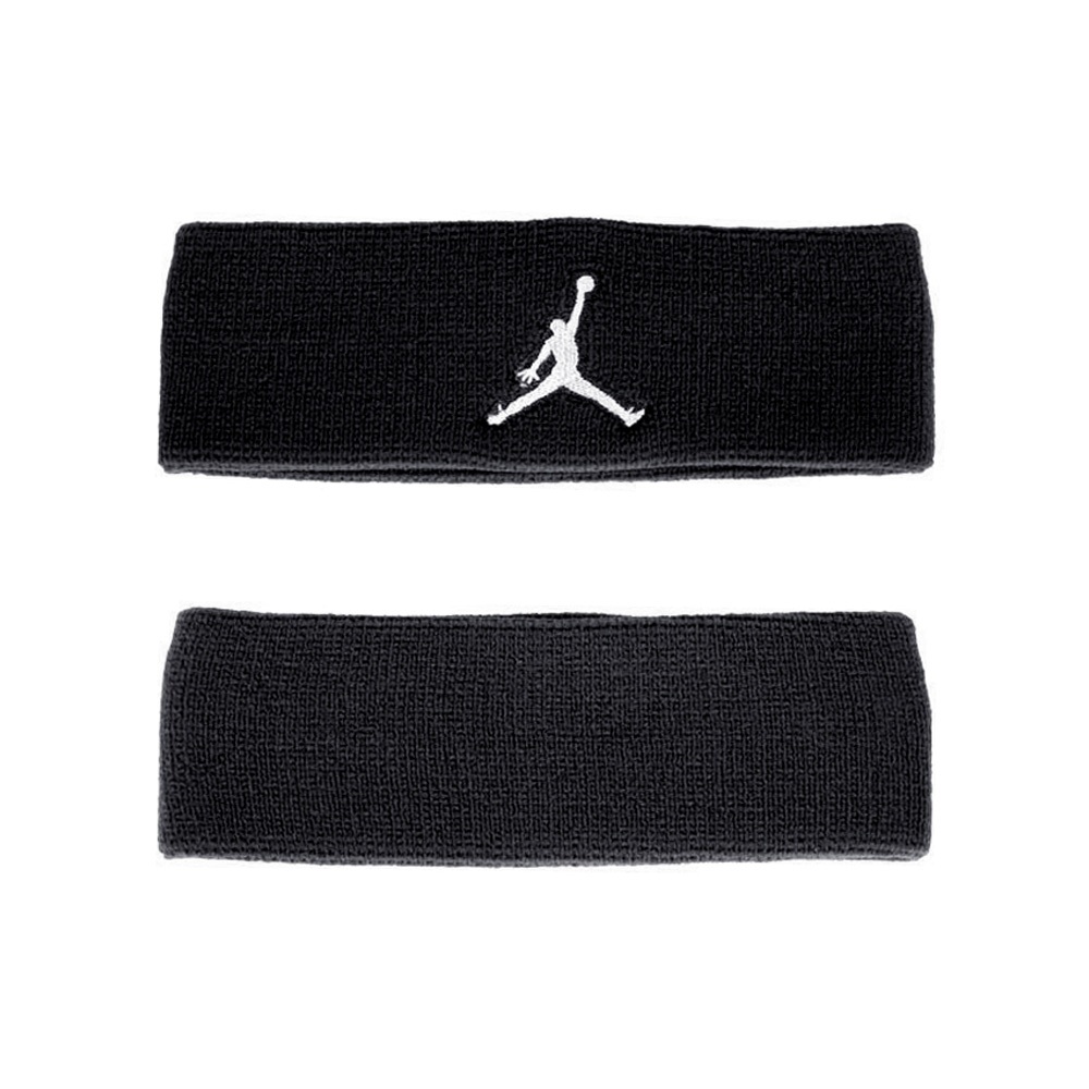 NIKE JORDAN DRI-FIT 單色頭帶 戶外 運動 止汗髮帶 飛人喬丹 簡約 排汗 乾爽 透氣 彈性 黑 白, , large