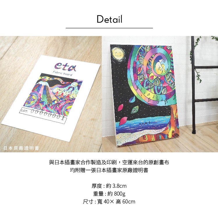 日本插畫家【種子】無框畫 油畫 複製畫 木框 畫布 掛畫 居家裝飾 壁飾創意壁飾 居家佈置 壁掛畫布 DIY日式掛畫, , large