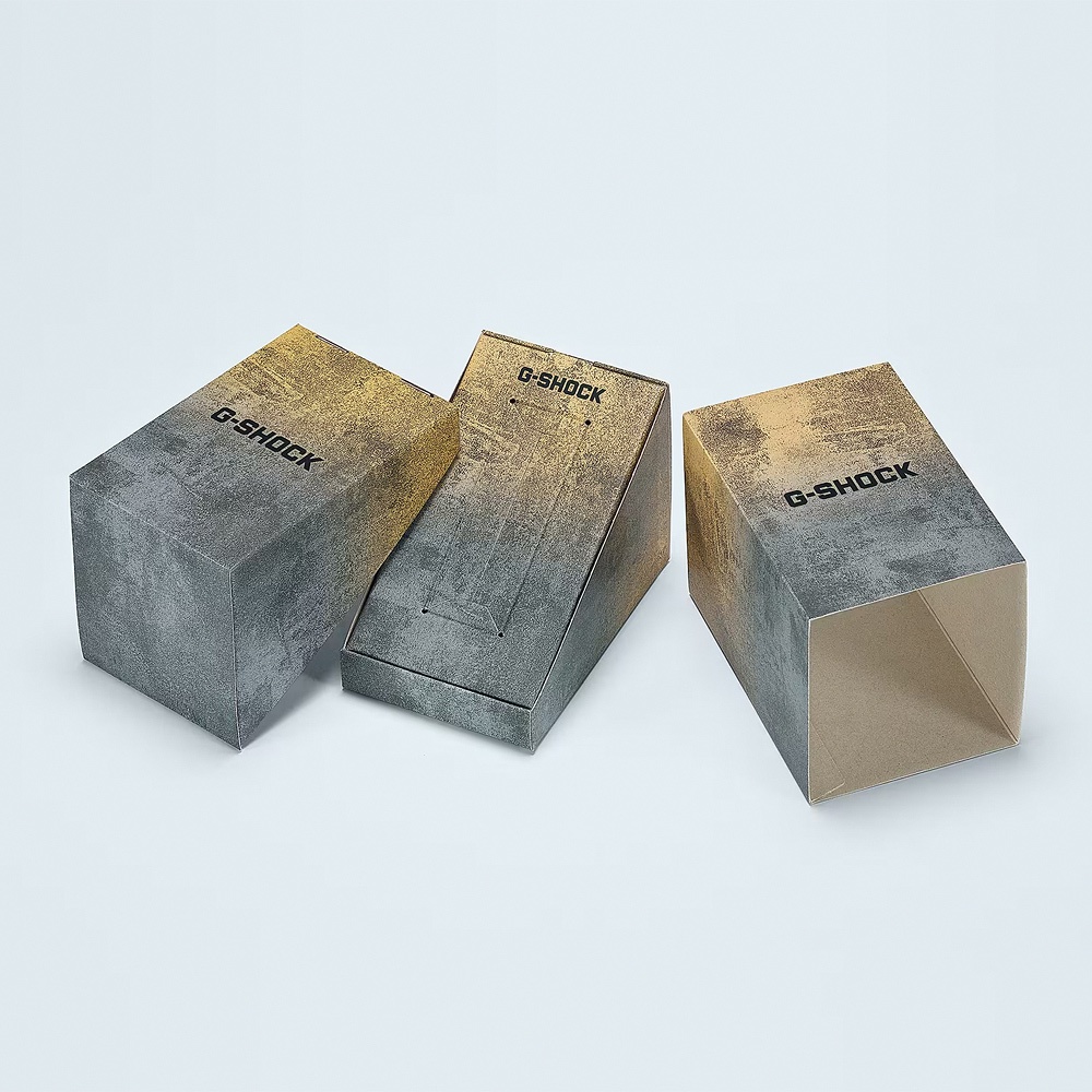 CASIO 卡西歐 G-SHOCK 工業風仿舊金屬雙顯手錶 GM-110VG-1A9, , large