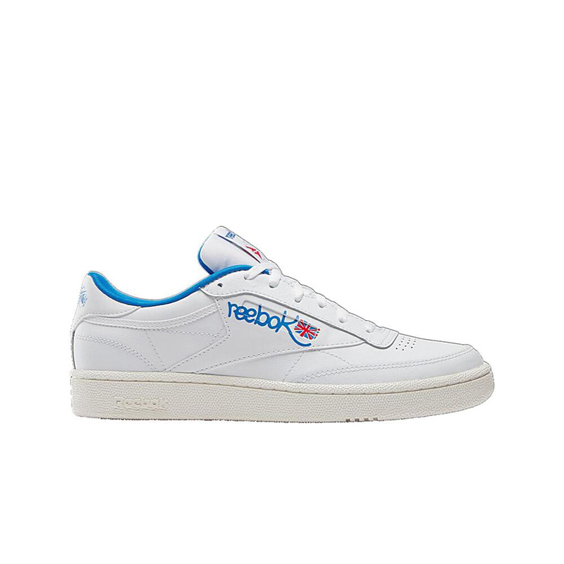 Reebok Club C 85 [100074476] 男女 休閒鞋 運動 經典 網球鞋 皮革 簡約 百搭 白 水藍, , large