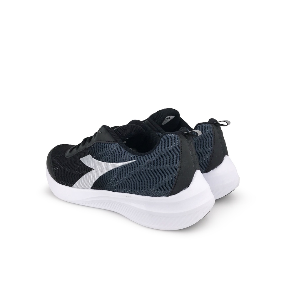 DIADORA迪亞多那 專業輕量慢跑鞋 男運動鞋 男鞋 吸濕 排汗 透氣 散熱 保護後跟 緩震 釋壓 厚底 止滑 白 黑, , large