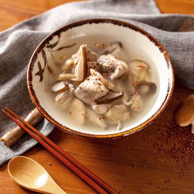 Mushroom and Quinoa Chicken Soup(250g), , large