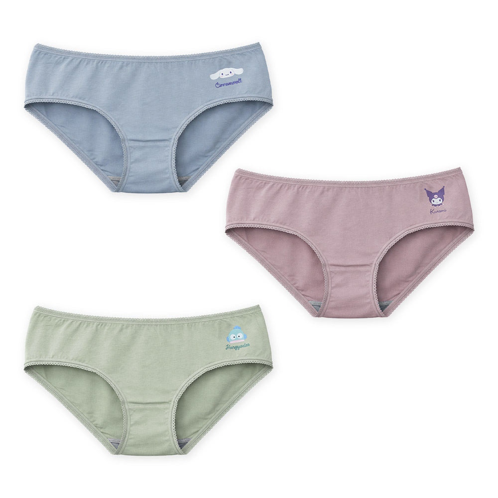 三麗鷗 大耳狗 酷洛米 醜魚 莫代爾抗菌內褲【旺達棉品】CN-CG101, , large