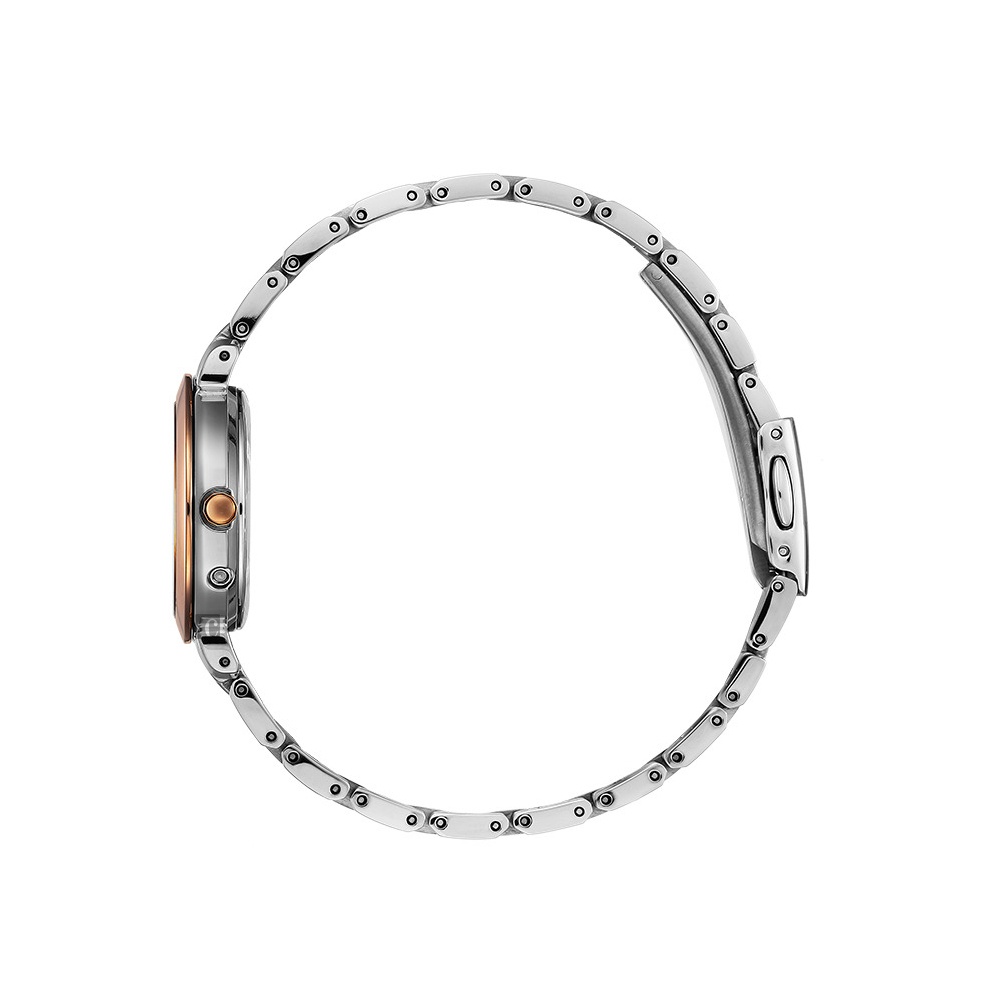 CITIZEN 星辰 XC 限定 鈦 光動能電波萬年曆女錶 ES9446-54W, , large