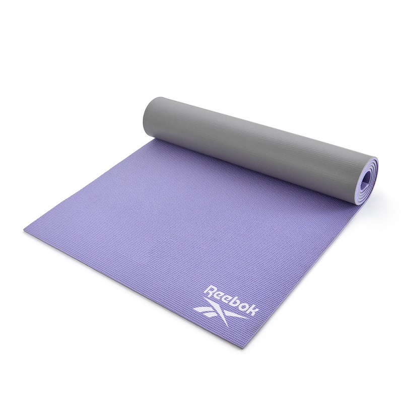6mm Yoga Mat-Purple/Grey, , large