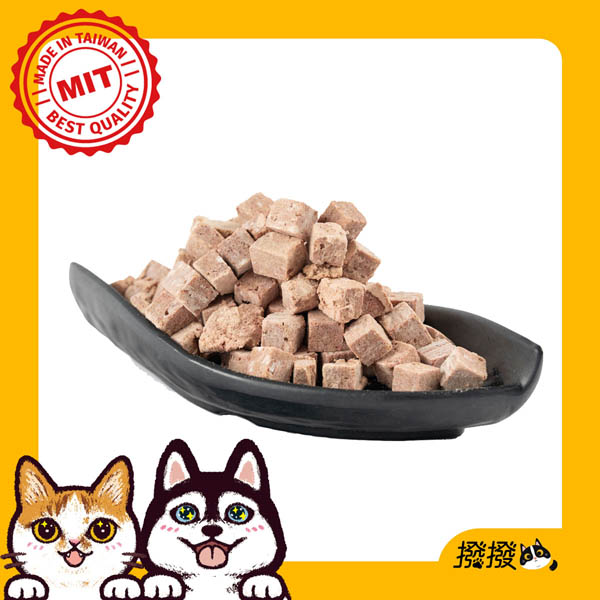 【撥撥】台灣牛補鐵丁 - 嚴選神農獎御牧牛，貓狗適用原肉凍乾｜每包25g, , large