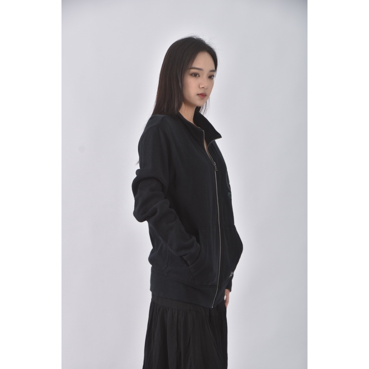 (S) lee質感棉質純棉黑色外套二手衣, , large