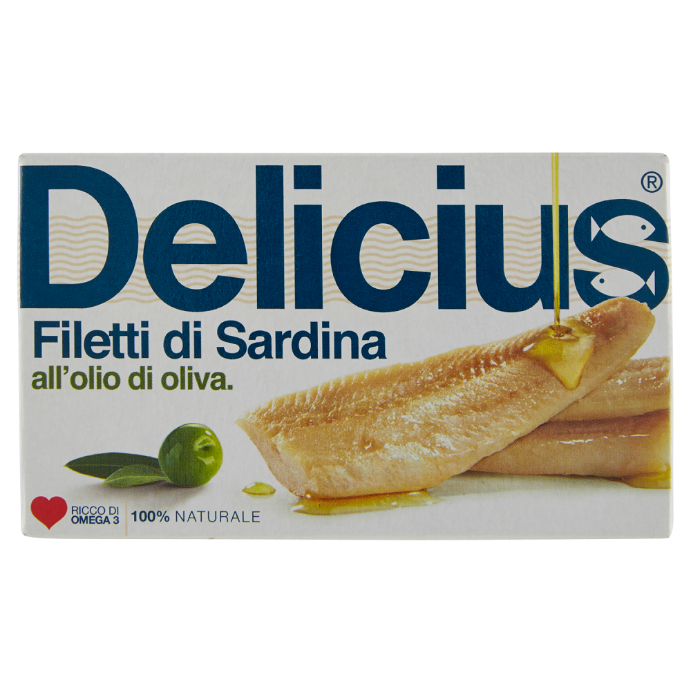 Delicius sardines fillets in olive oil, , large