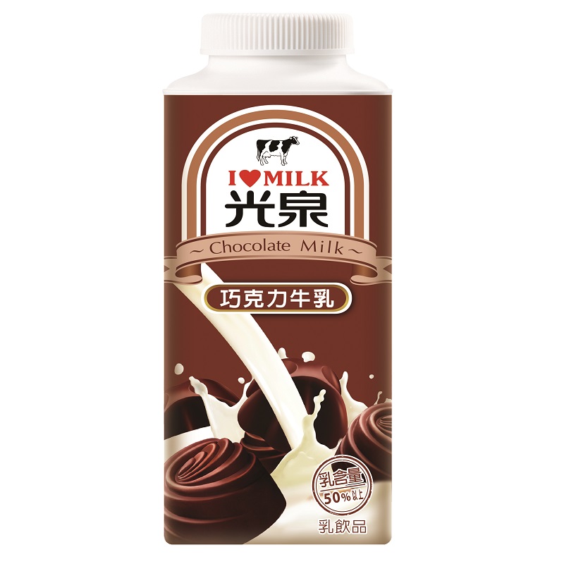 光泉巧克力牛乳290ml, , large