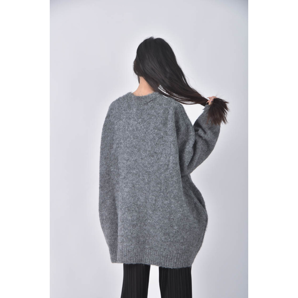 (4XL（含）以上) i my me排扣灰色外套二手衣, , large