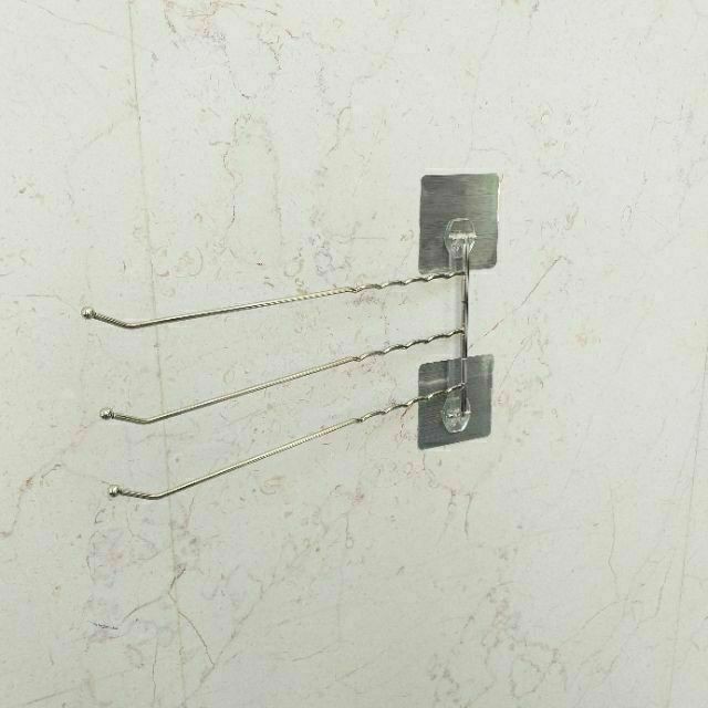 [Beargood sticker] 3-Bar Swing Towel Rack (304 Stainless Steel), , large
